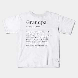 Grandpa Kids T-Shirt